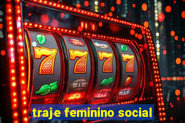 traje feminino social